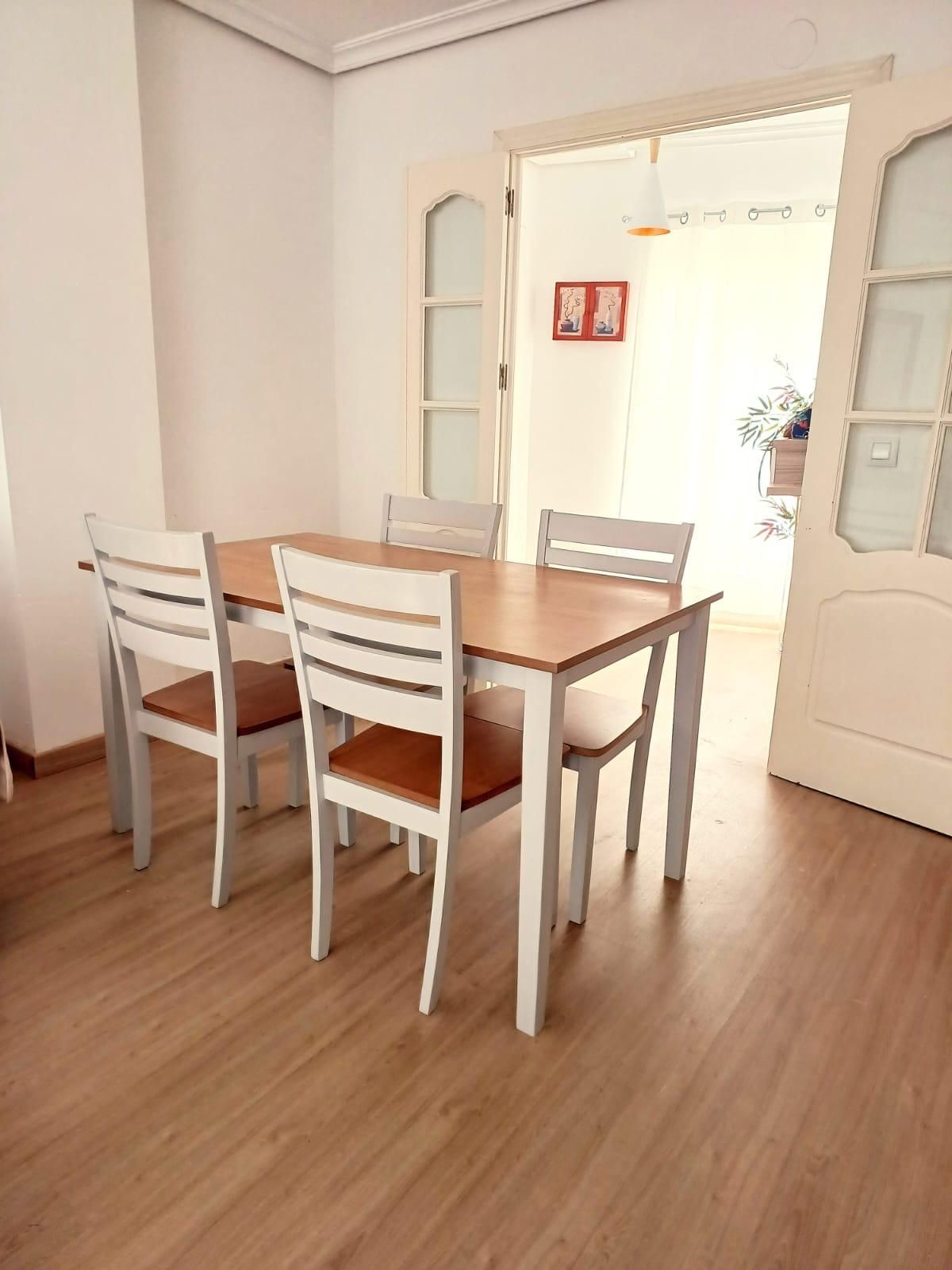 Dining room of Flat for sale in  Sevilla Capital