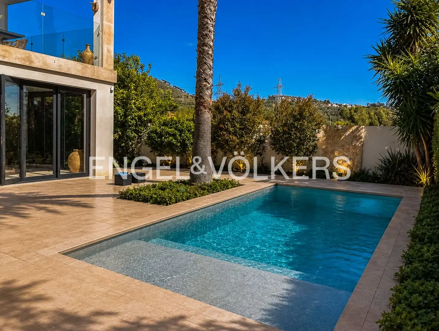 Piscina de Casa o xalet de lloguer en Sant Just Desvern amb Calefacció