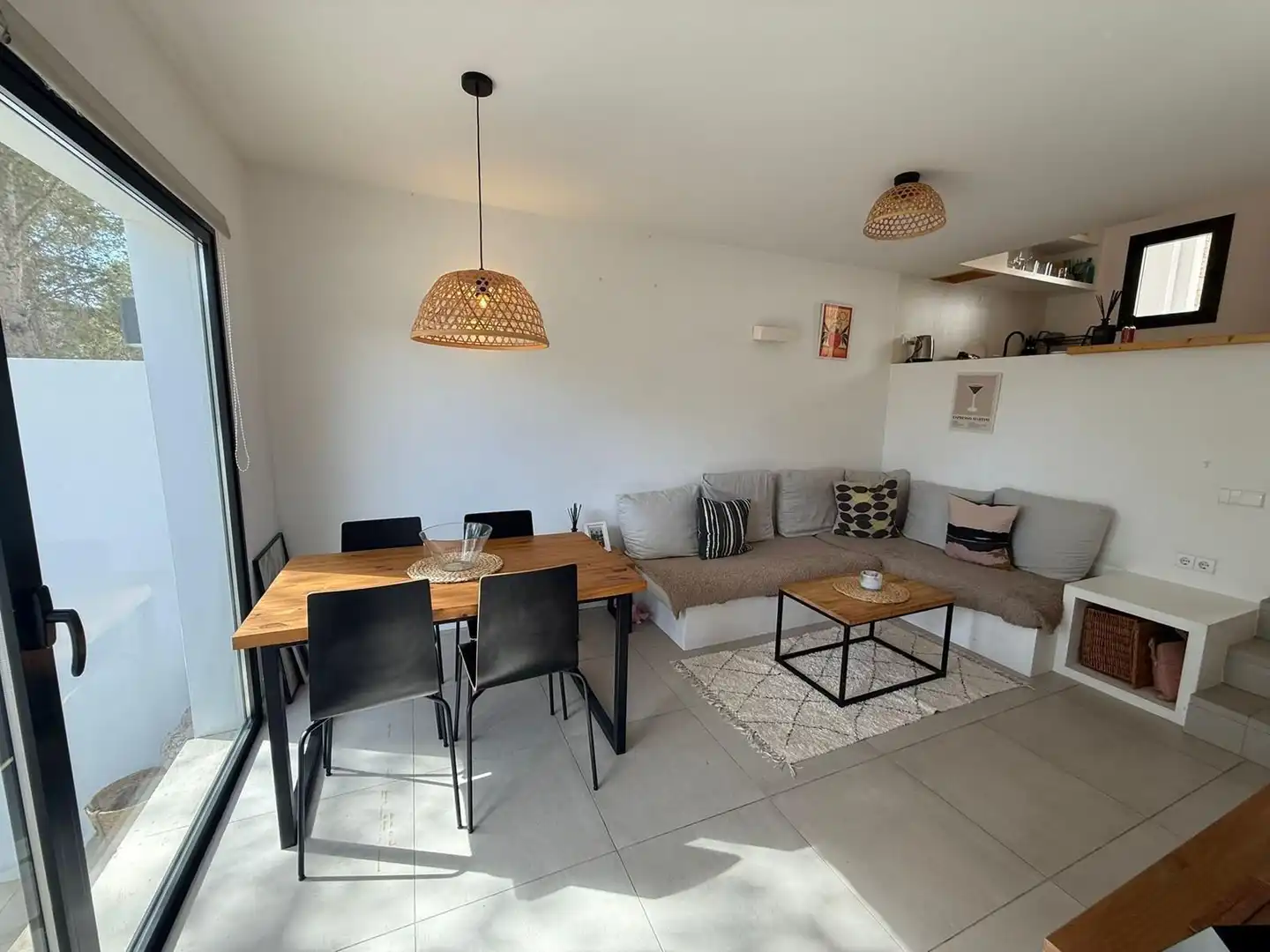 Sala de estar de Apartamento en venta en Sant Josep de sa Talaia con Aire acondicionado, Terraza y Trastero