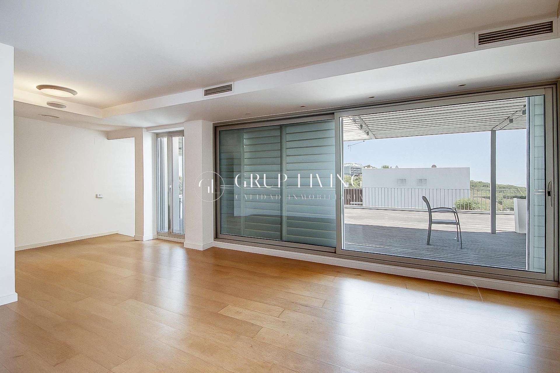 Terrace of Flat for sale in Sant Pere de Ribes  with Air Conditioner, Heating and Private garden