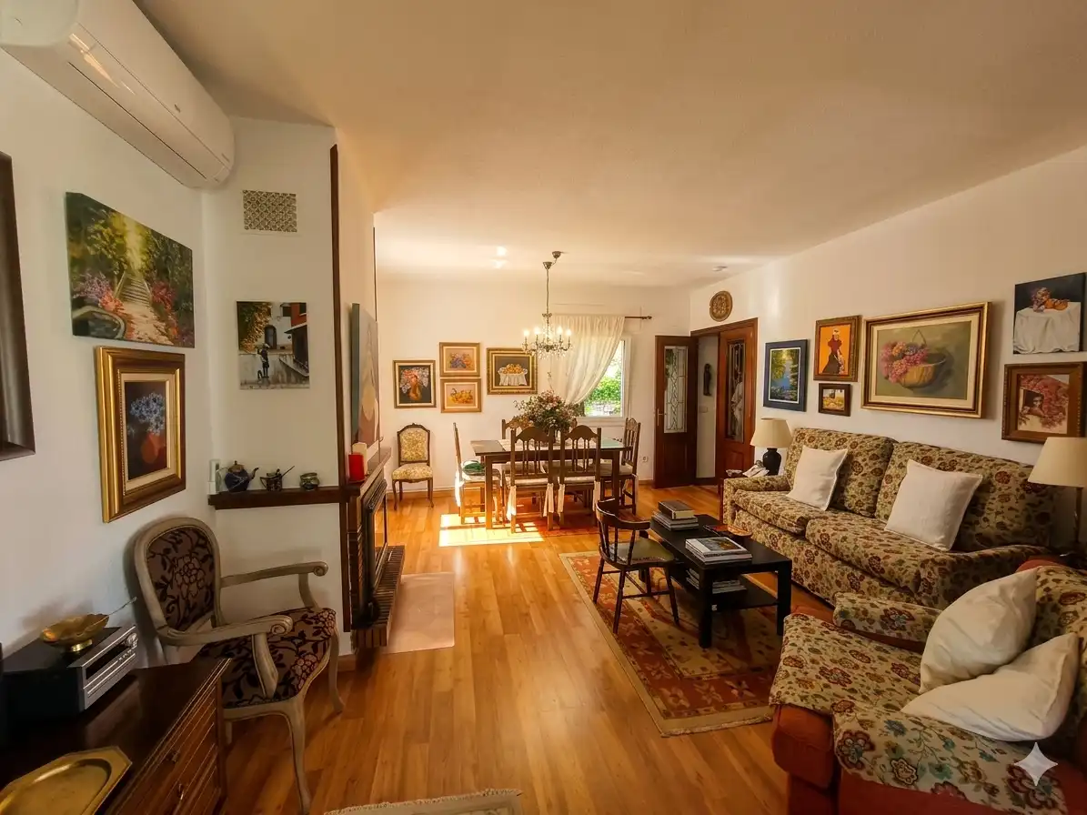 Wohnzimmer von Haus oder Chalet zum Verkauf in Robledo de Chavela mit Heizung, Privatgarten und Terrasse
