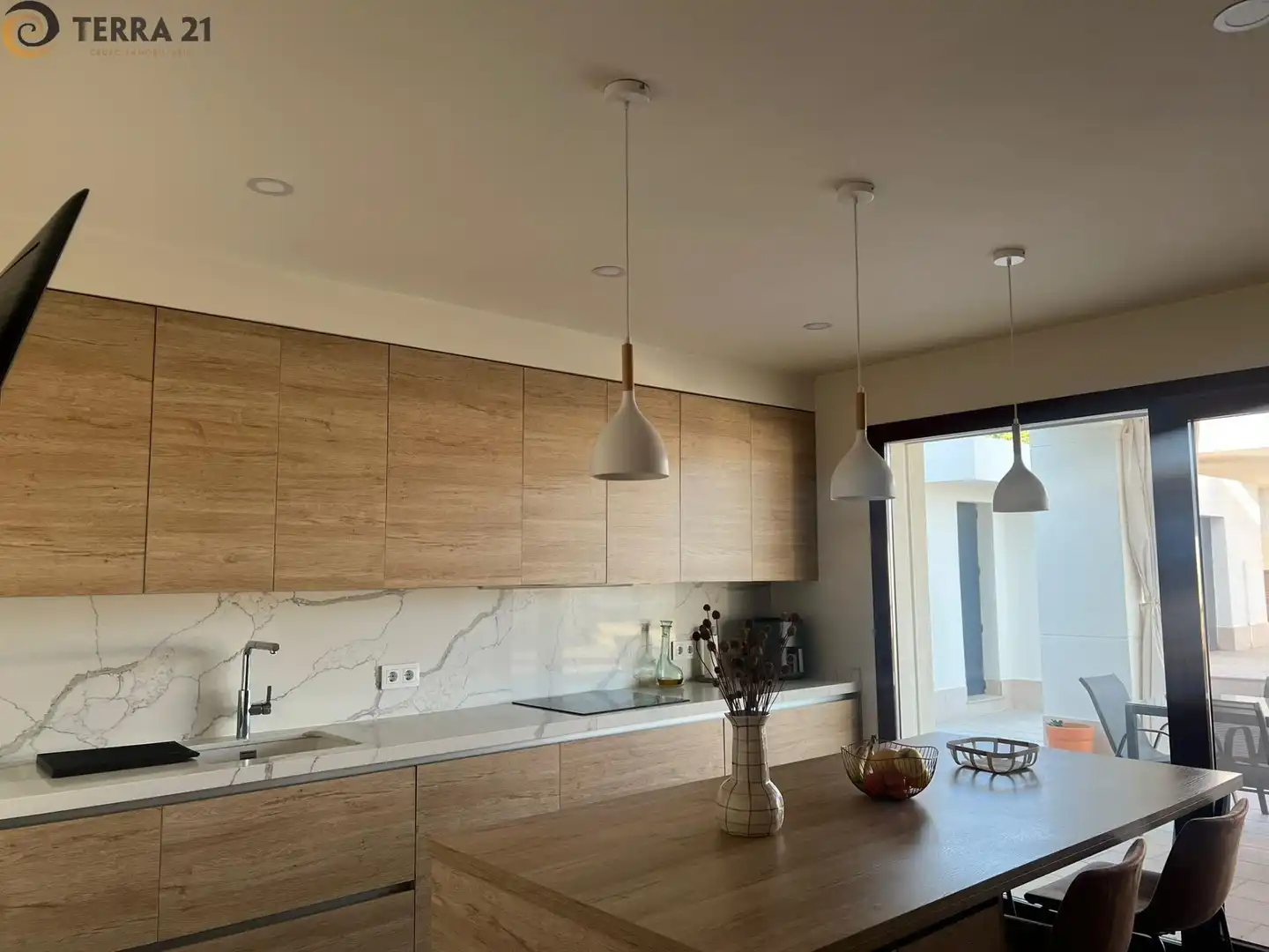 Kitchen of Houses for sale in Jaén  with Air Conditioner, Private garden and Swimming Pool