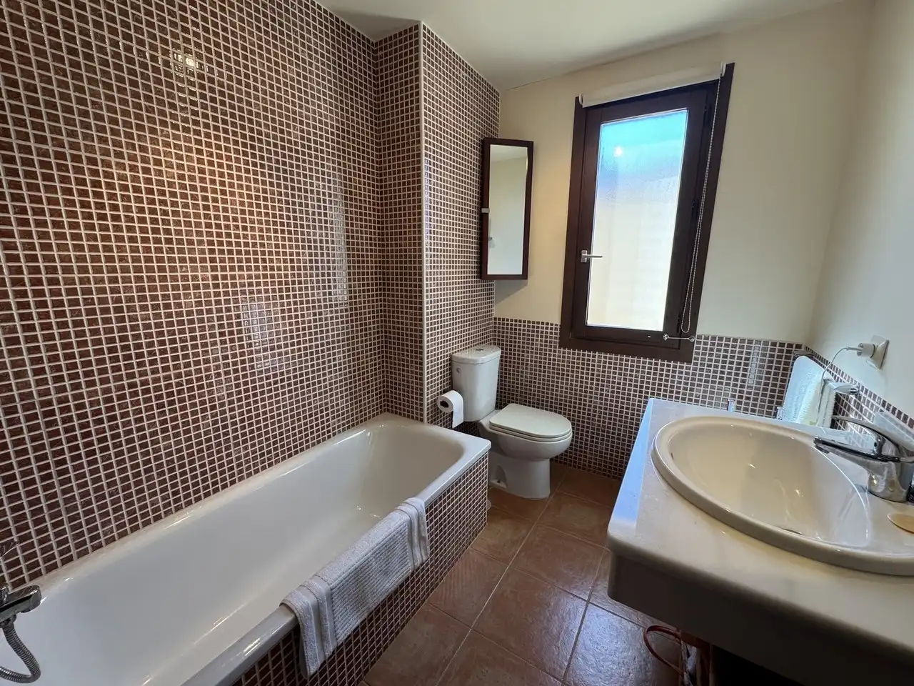 Bathroom of Apartments for sale in Vera  with Air Conditioner, Terrace and Swimming Pool