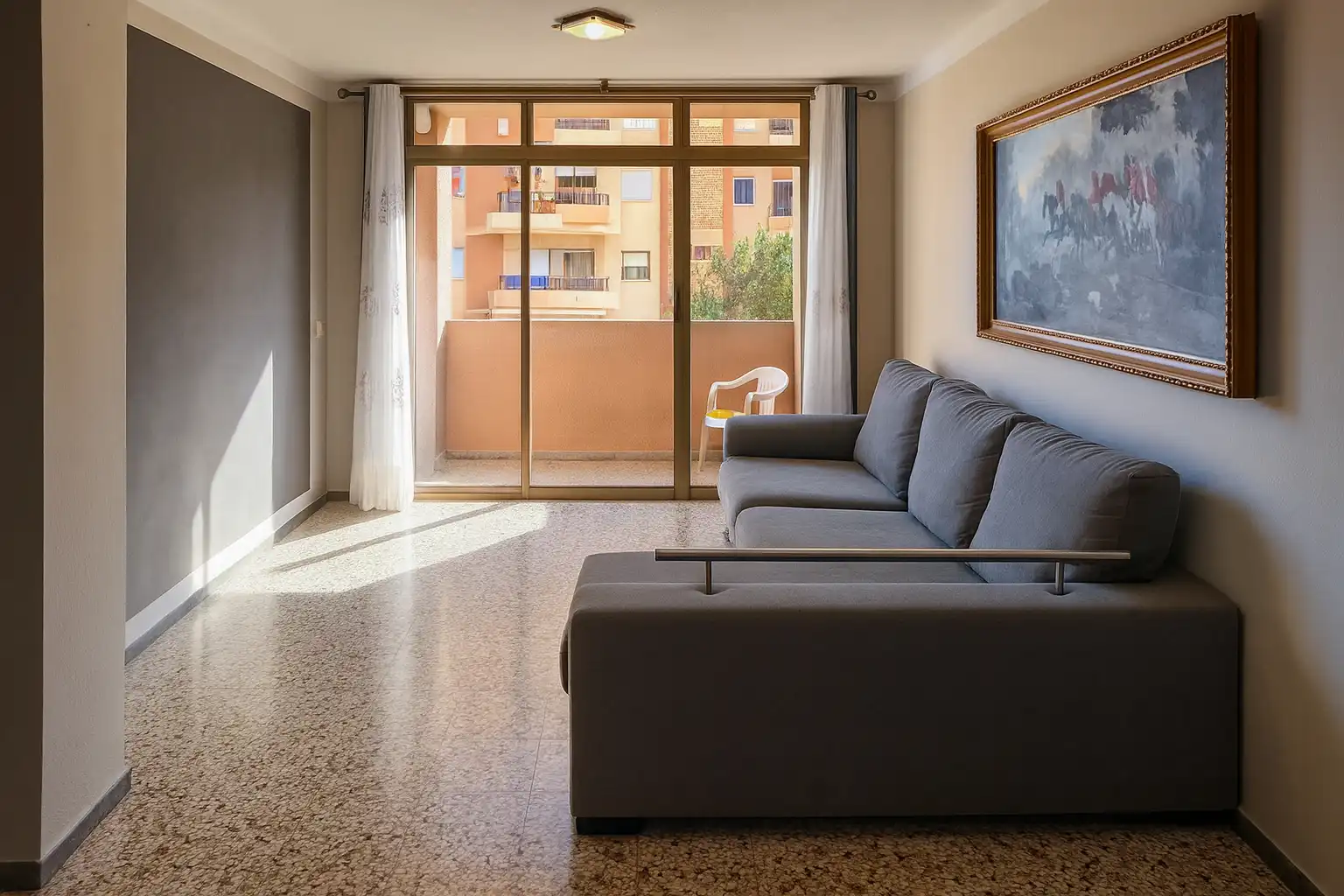 Sala de estar de Piso en venta en Santa Cruz de Tenerife con Balcón y Alarma