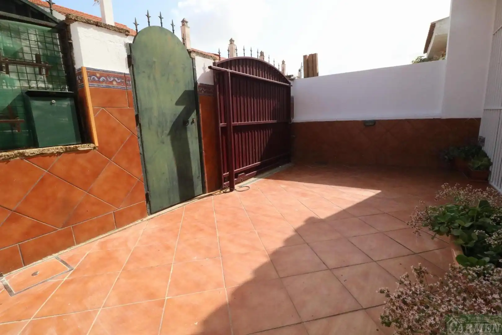 Jardín de Casa adosada en venta en Jerez de la Frontera