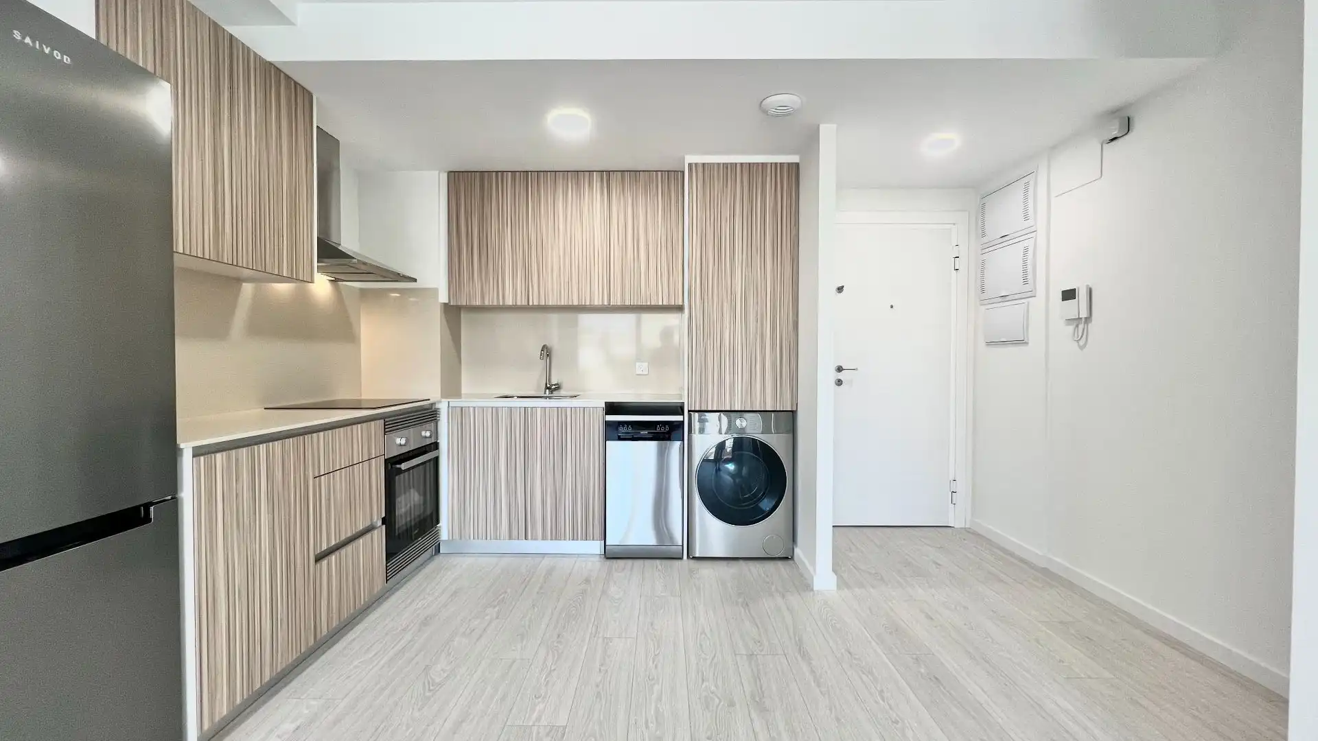 Cuina de Apartament de lloguer en Albal amb Aire condicionat, Calefacció i Terrassa