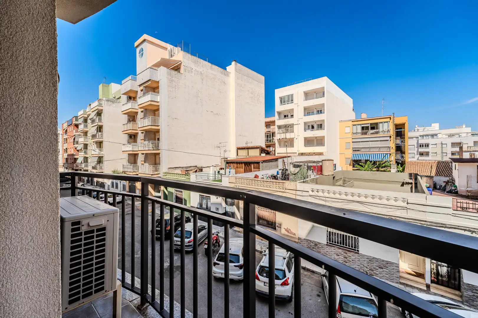 Exterior view of Flat for sale in Burriana / Borriana  with Air Conditioner, Heating and Terrace