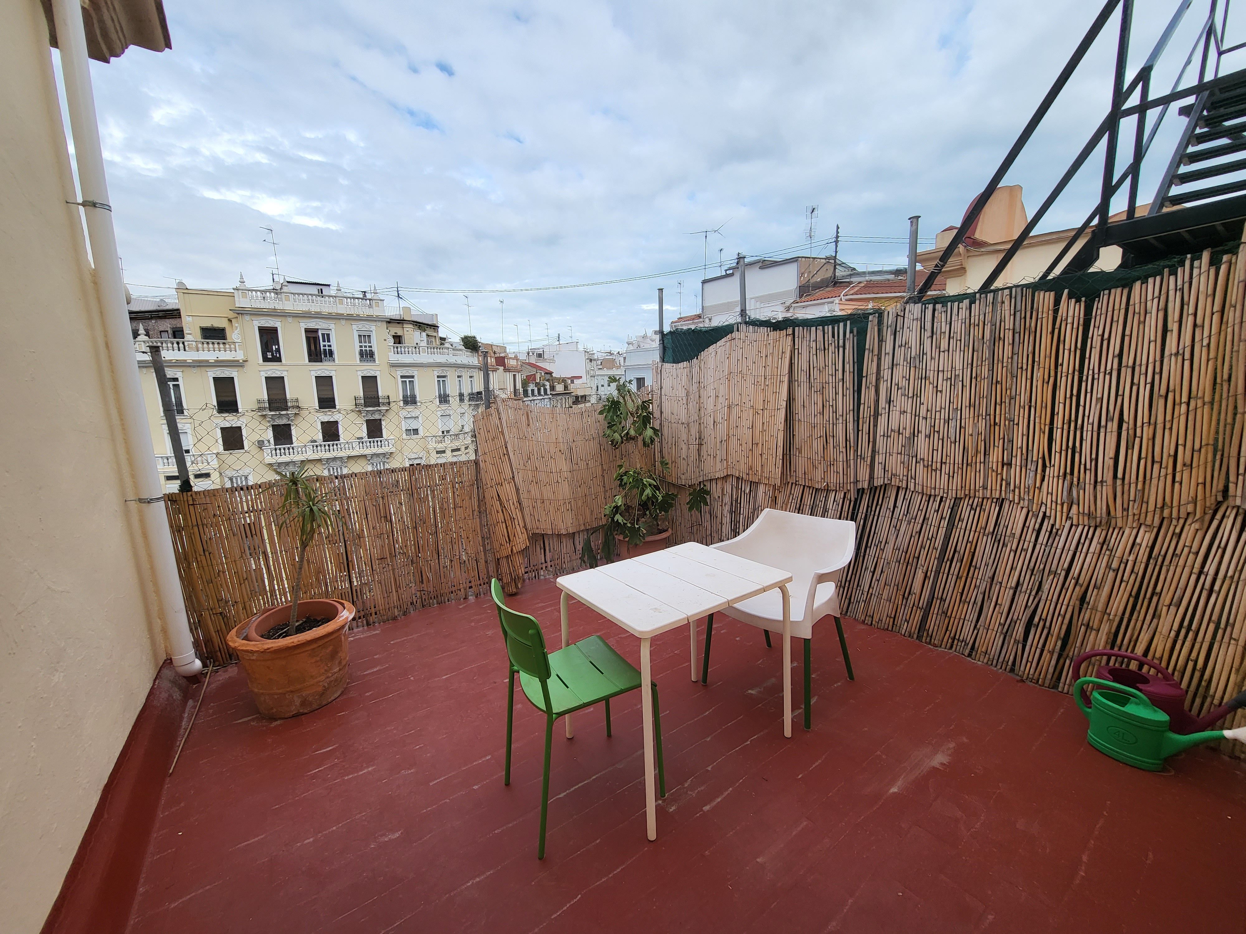Terrassa de Àtic de lloguer en  Valencia Capital amb Aire condicionat, Calefacció i Terrassa