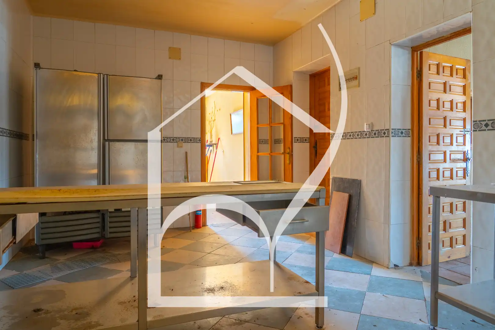 Cocina de Casa o chalet en venta en Villarmayor con Aire acondicionado