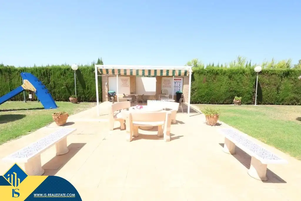 Jardí de Pis de lloguer en Orihuela amb Aire condicionat, Terrassa i Moblat