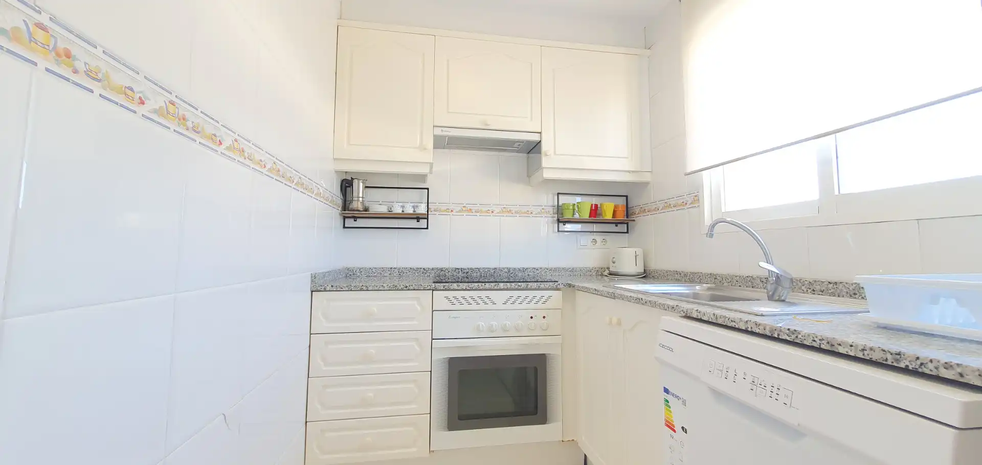 Cocina de Apartamento de alquiler en Dénia con Aire acondicionado, Calefacción y Terraza