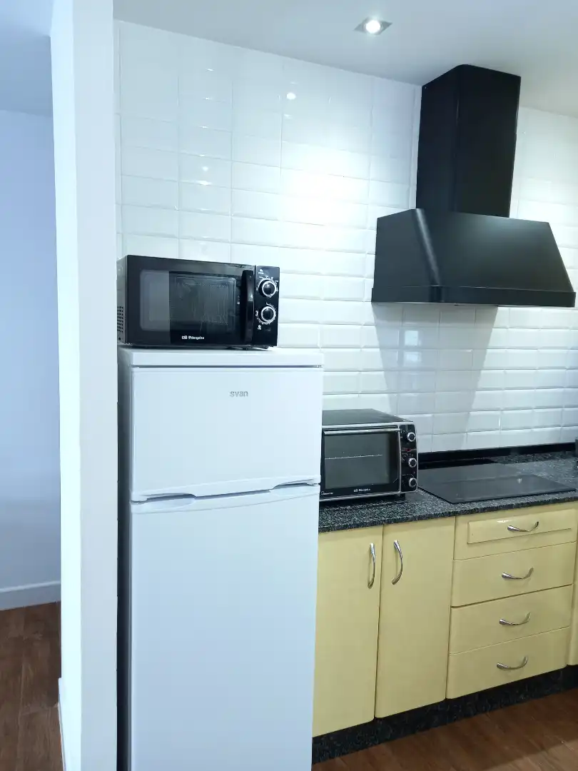 Küche von Wohnung zur Miete in Chipiona mit Klimaanlage, Heizung und Möbliert