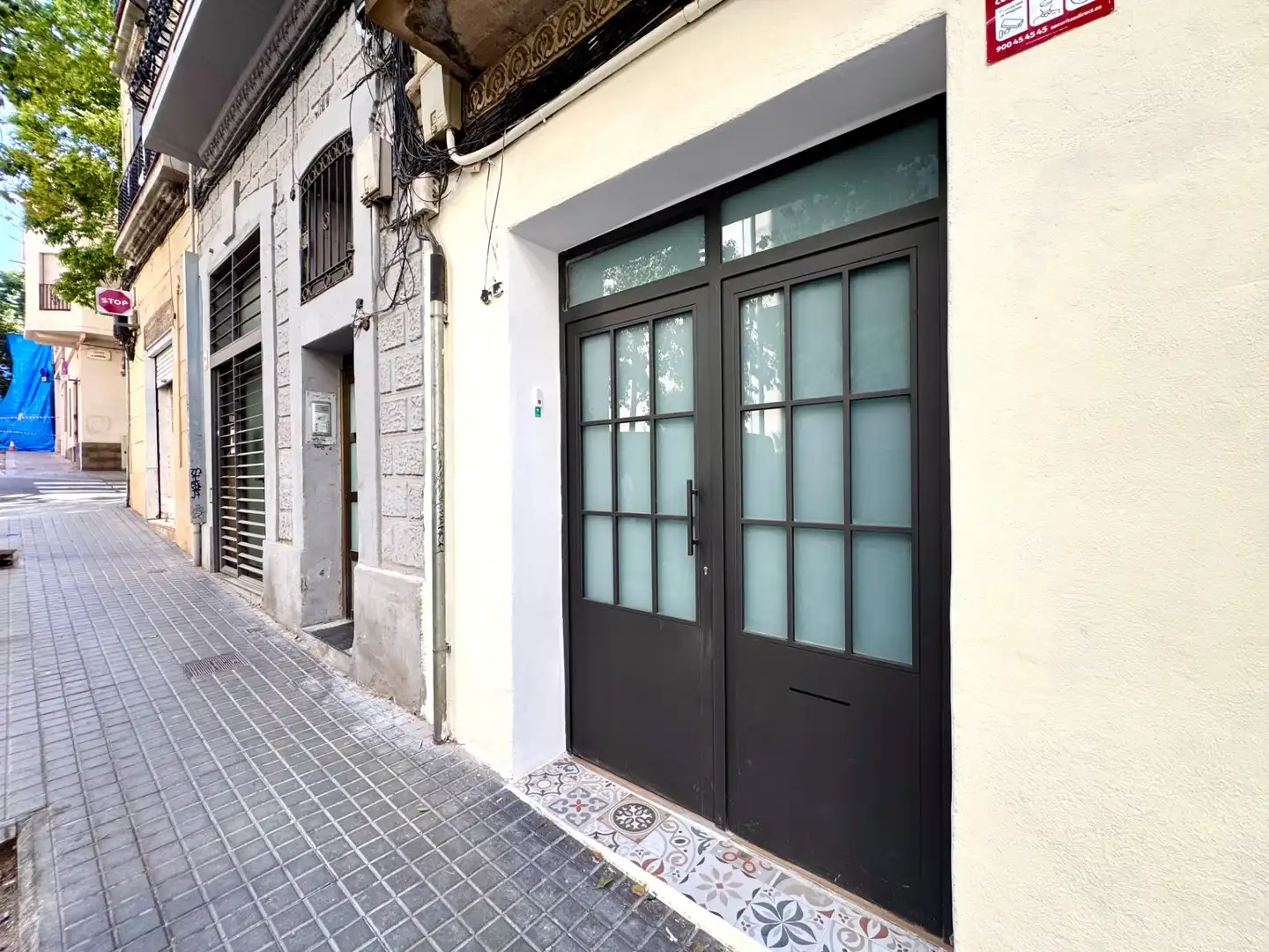 Vista exterior de Piso en venta en Barcelona con Aire acondicionado y Parquet