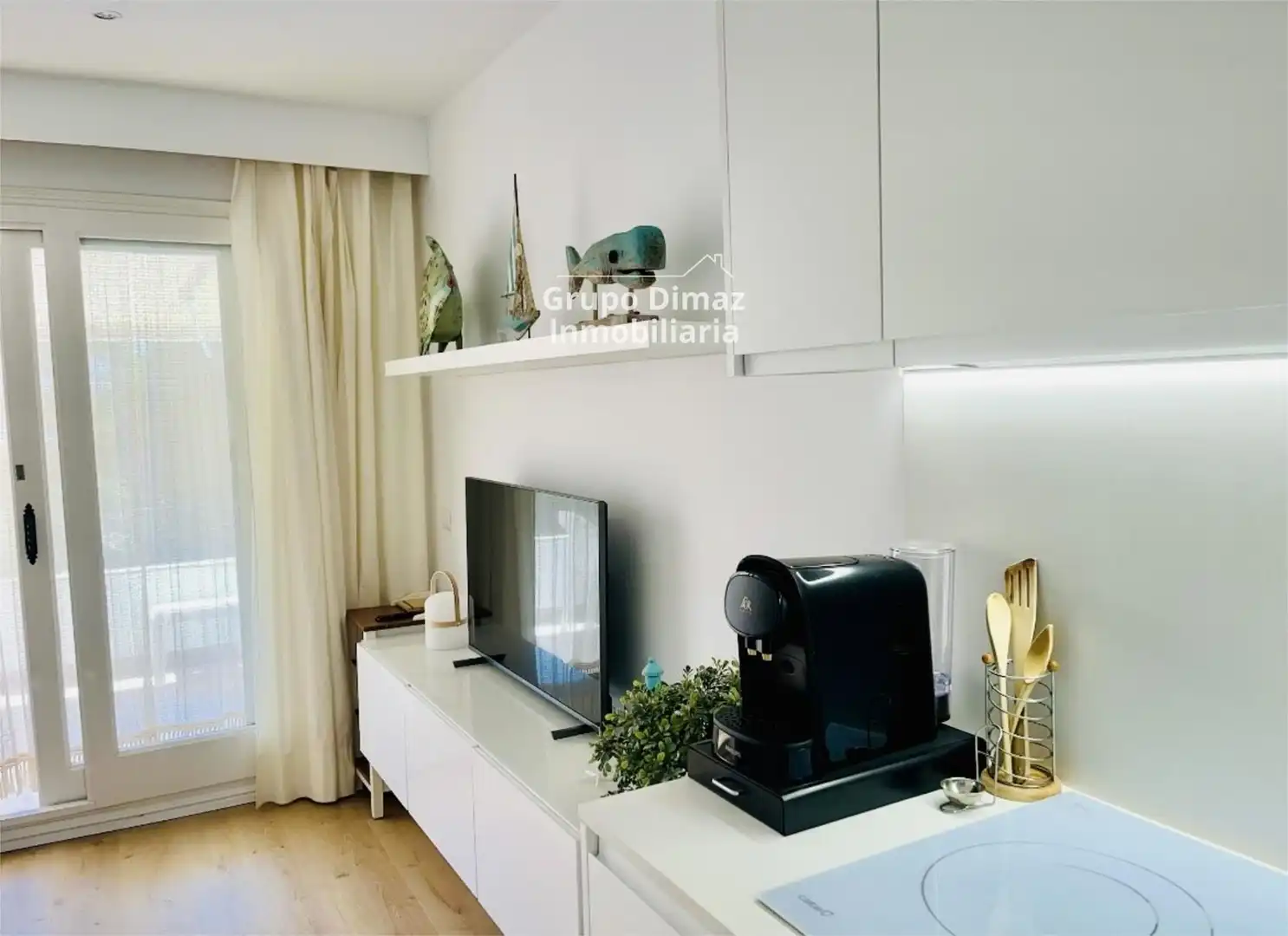 Living room of Flat for rent in Palafrugell  with Terrace, Swimming Pool and Community pool