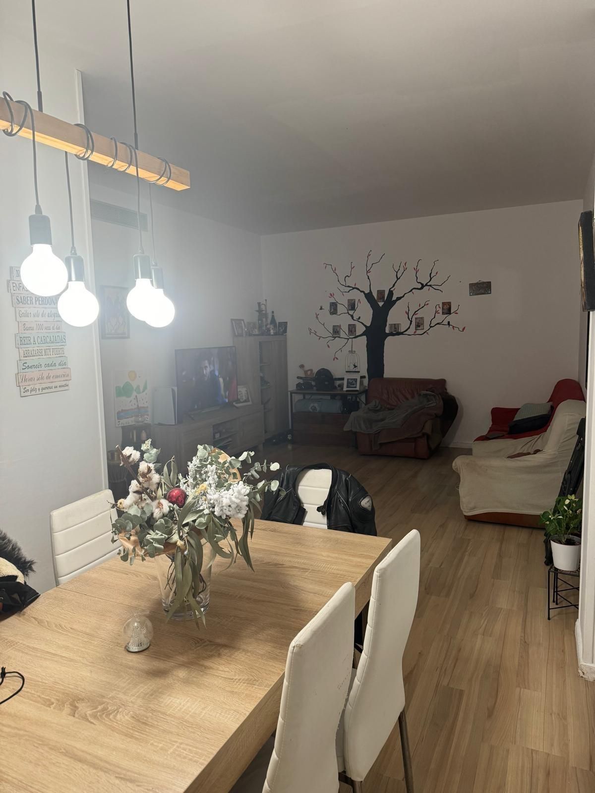 Living room of Planta baja for sale in Badalona  with Air Conditioner, Heating and Terrace