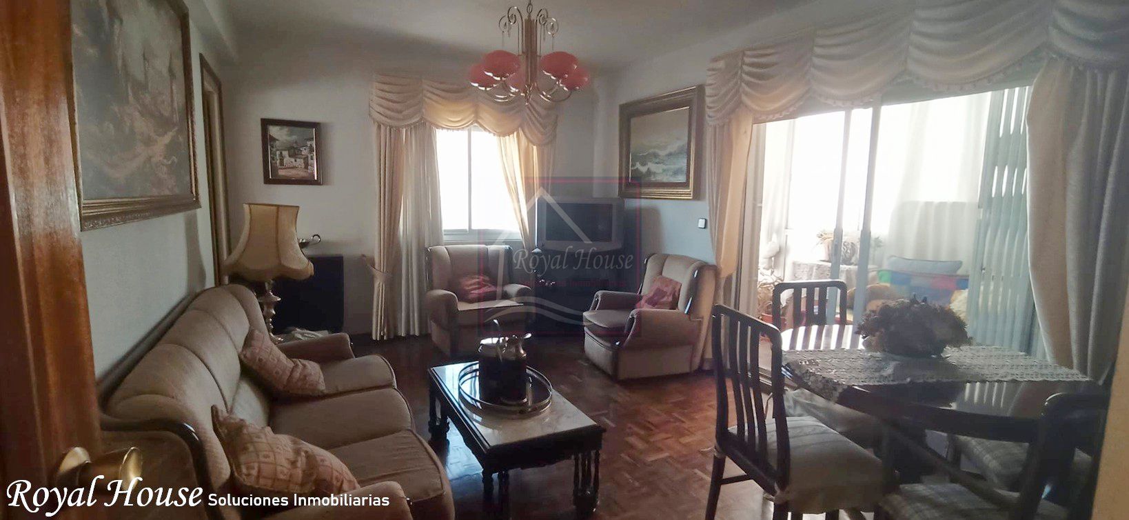 Wohnzimmer von Wohnung zum verkauf in Collado Villalba mit Heizung, Terrasse und Balkon