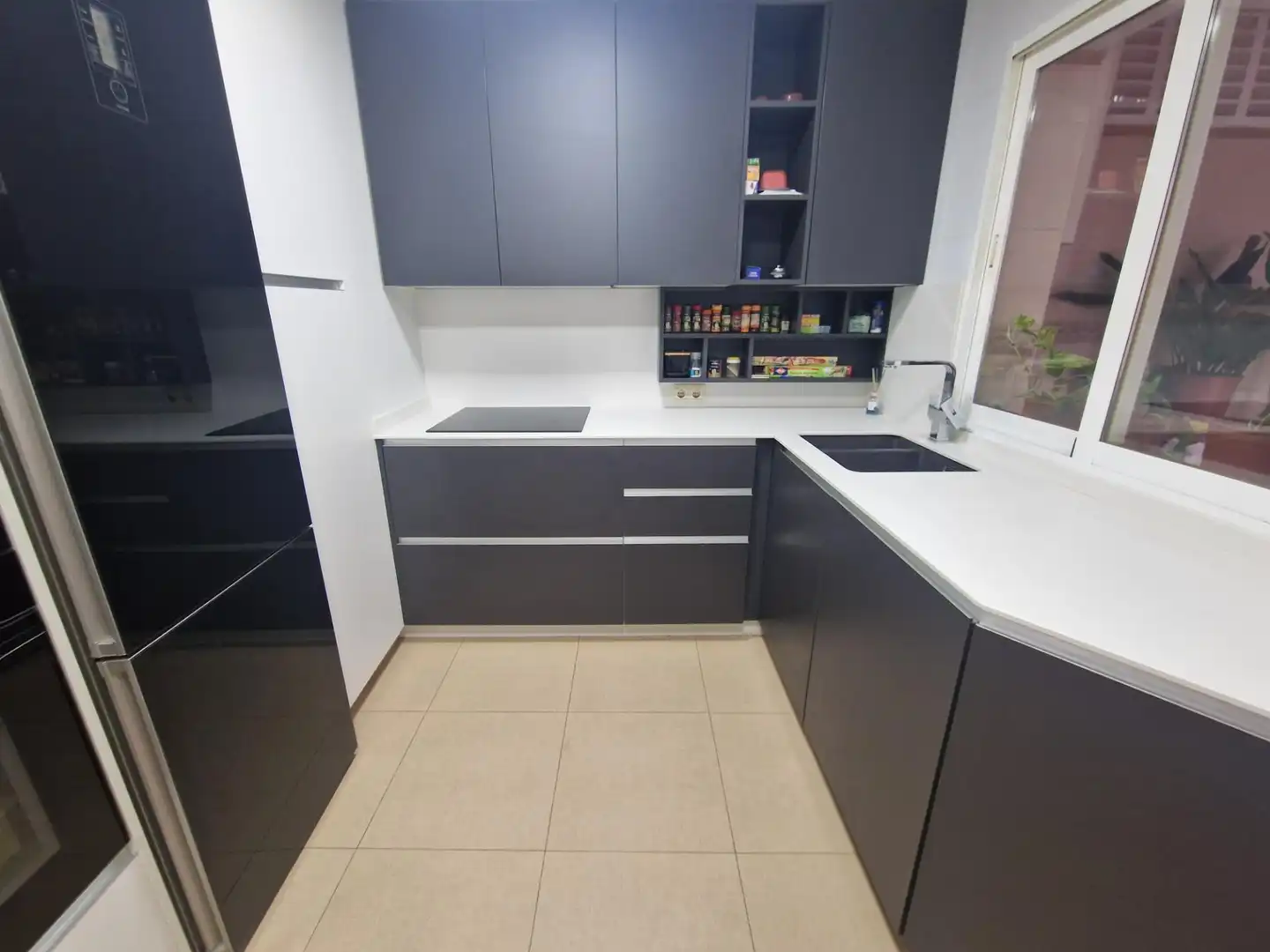 Cocina de Casa adosada en venta en Águilas con Aire acondicionado, Jardín privado y Terraza