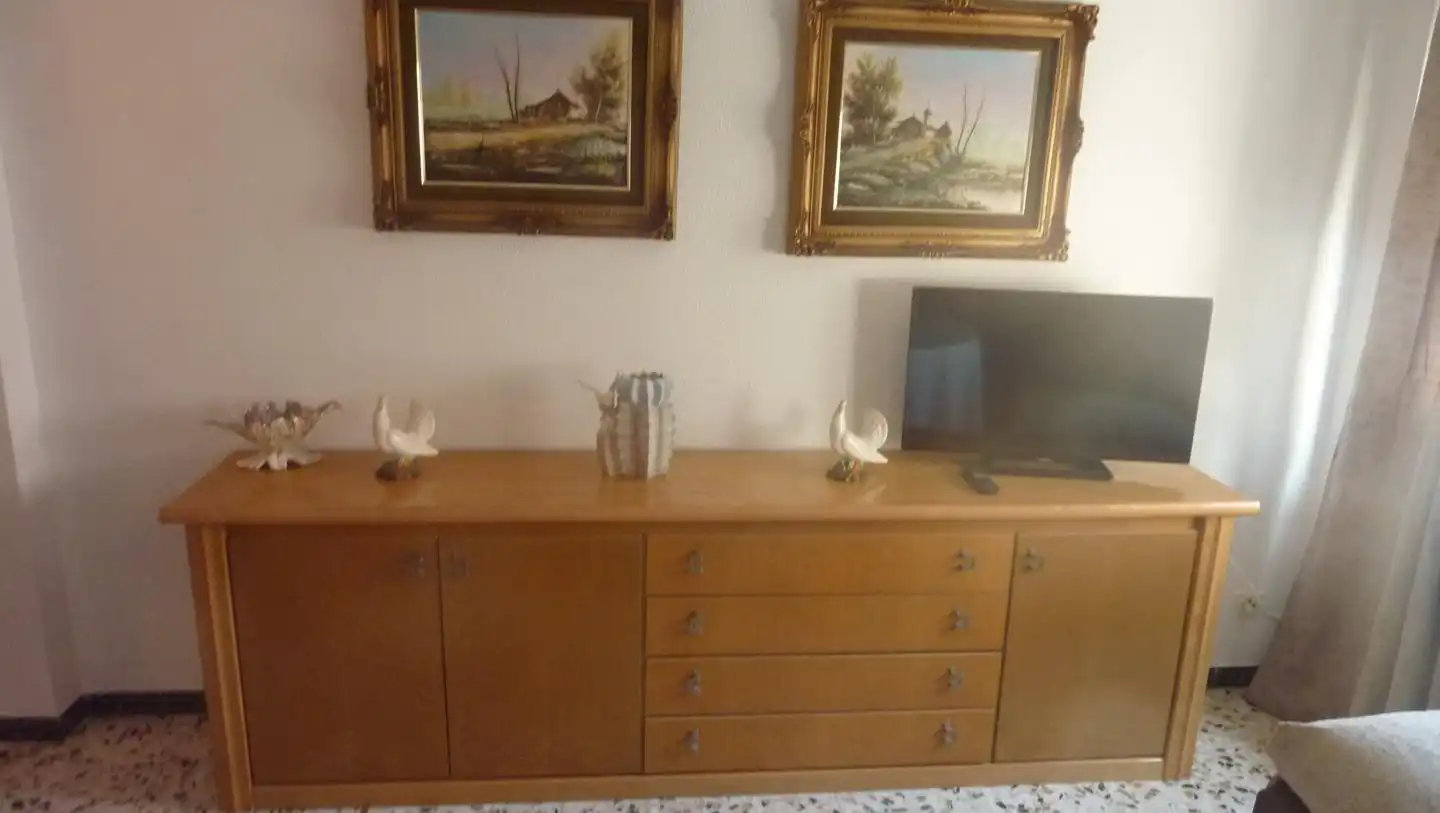 Sala de estar de Piso de alquiler en Sevilla con Amueblado