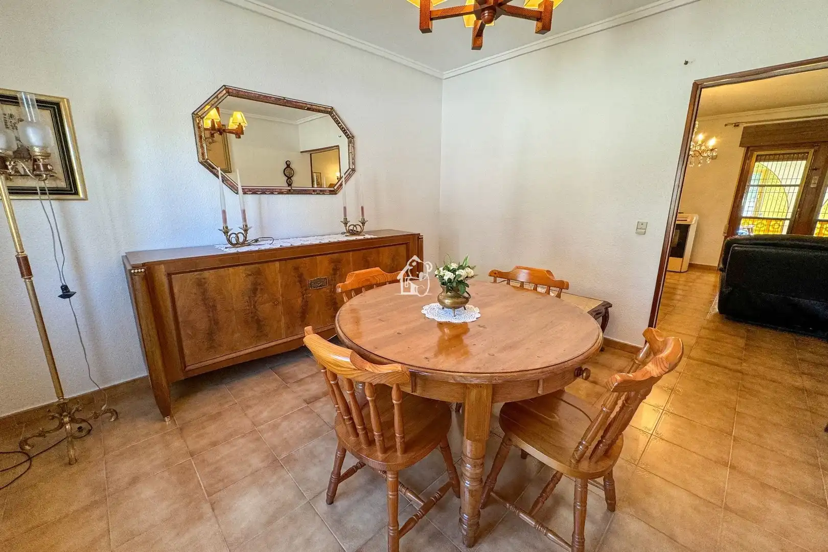 Comedor de Casa o chalet de alquiler en Rojales con Aire acondicionado, Jardín privado y Terraza