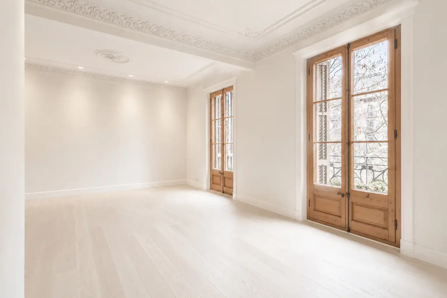 Sala de estar de Piso en venta en Barcelona con Balcón