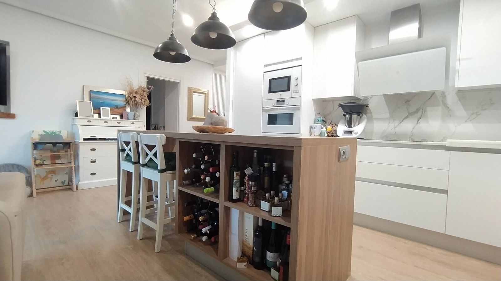Kitchen of Planta baja for sale in Santander  with Air Conditioner, Heating and Private garden