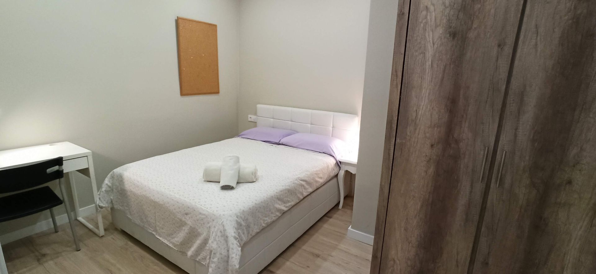 Bedroom of Flat to rent in  Barcelona Capital  with Air Conditioner, Heating and Furnished