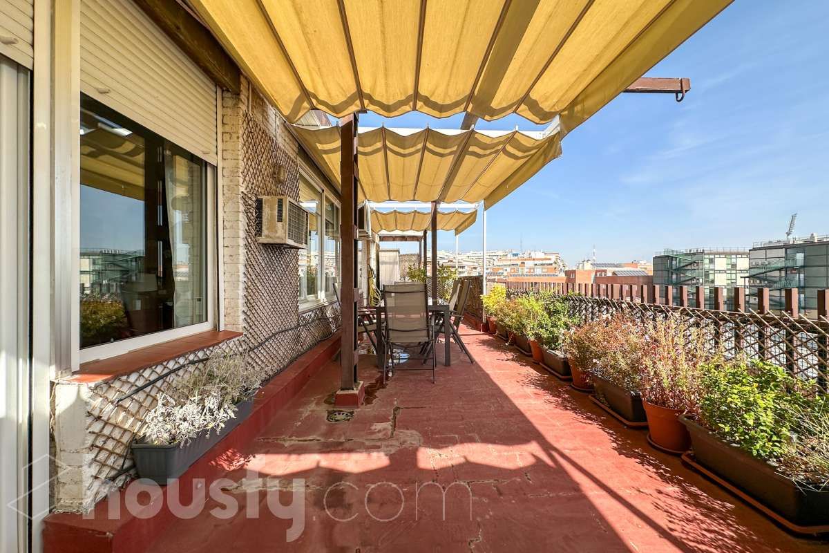 Terrassa de Pis en venda en  Madrid Capital amb Aire condicionat, Calefacció i Terrassa