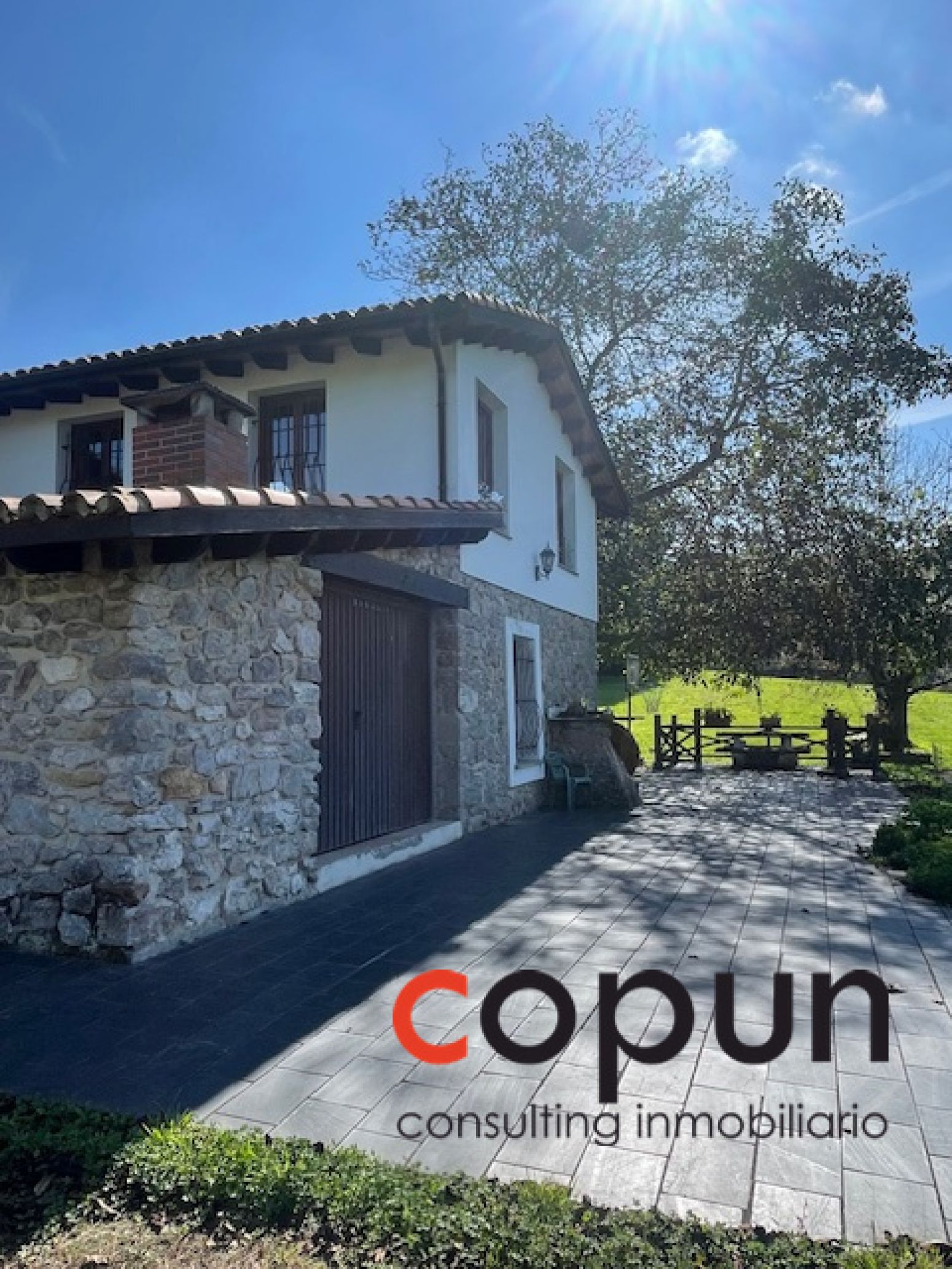Exterior view of House or chalet for sale in Siero  with Private garden