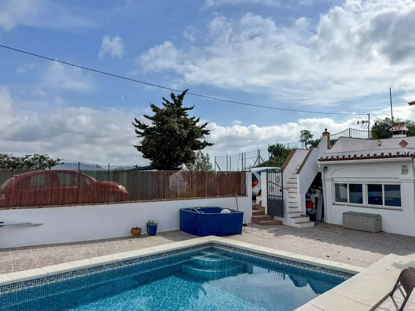 Schwimmbecken von Country house zum Verkauf in Salobreña mit Klimaanlage, Terrasse und Abstellraum