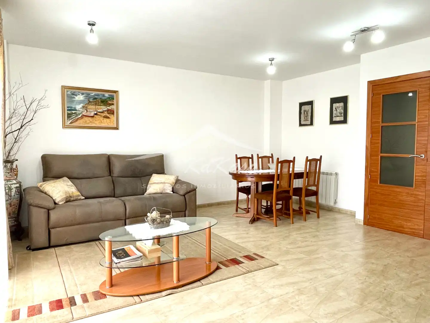 Sala de estar de Casa adosada en venta en El Morell con Calefacción, Jardín privado y Terraza
