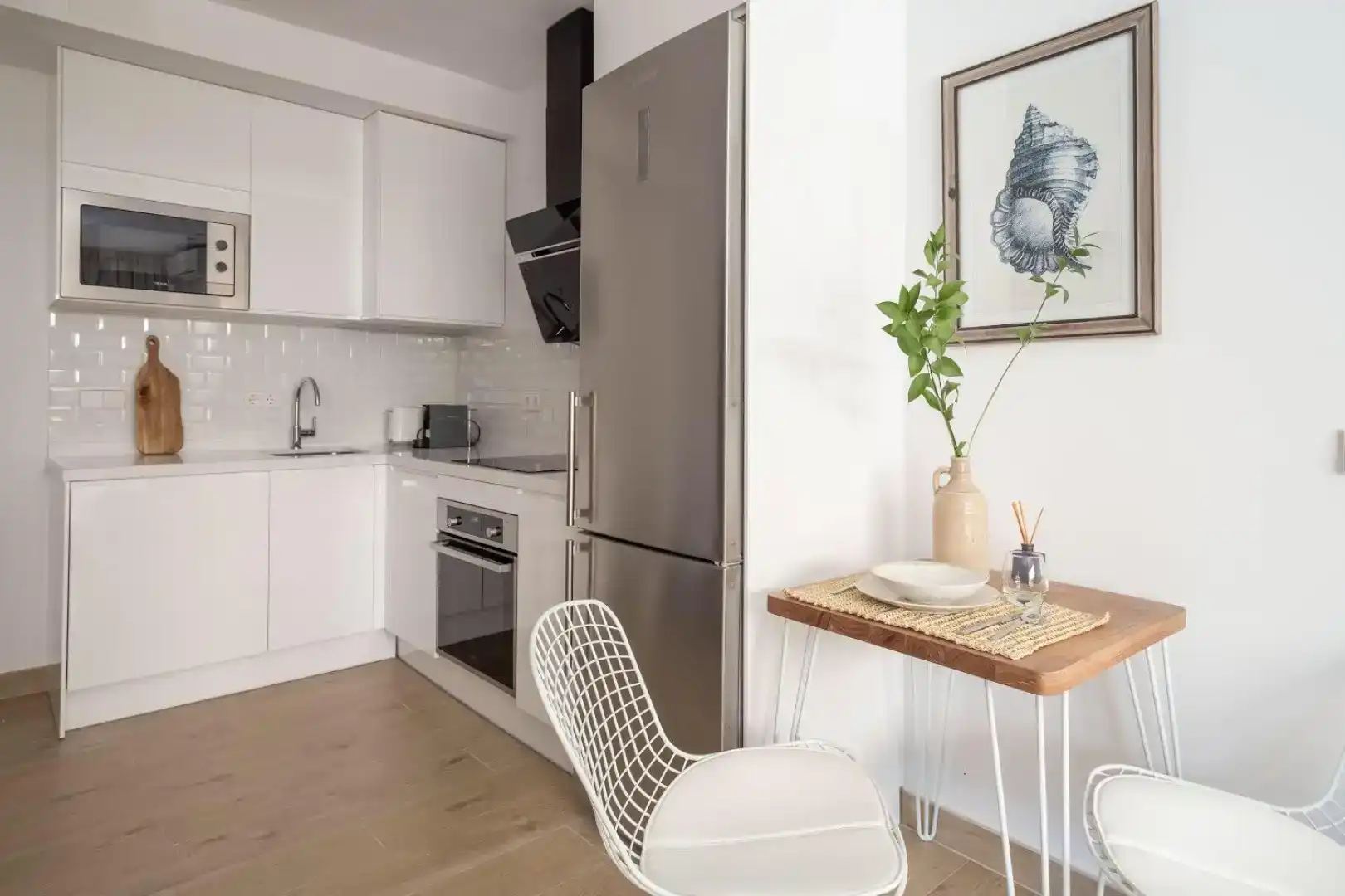 Kitchen of Flat for sale in Marbella  with Air Conditioner and Swimming Pool