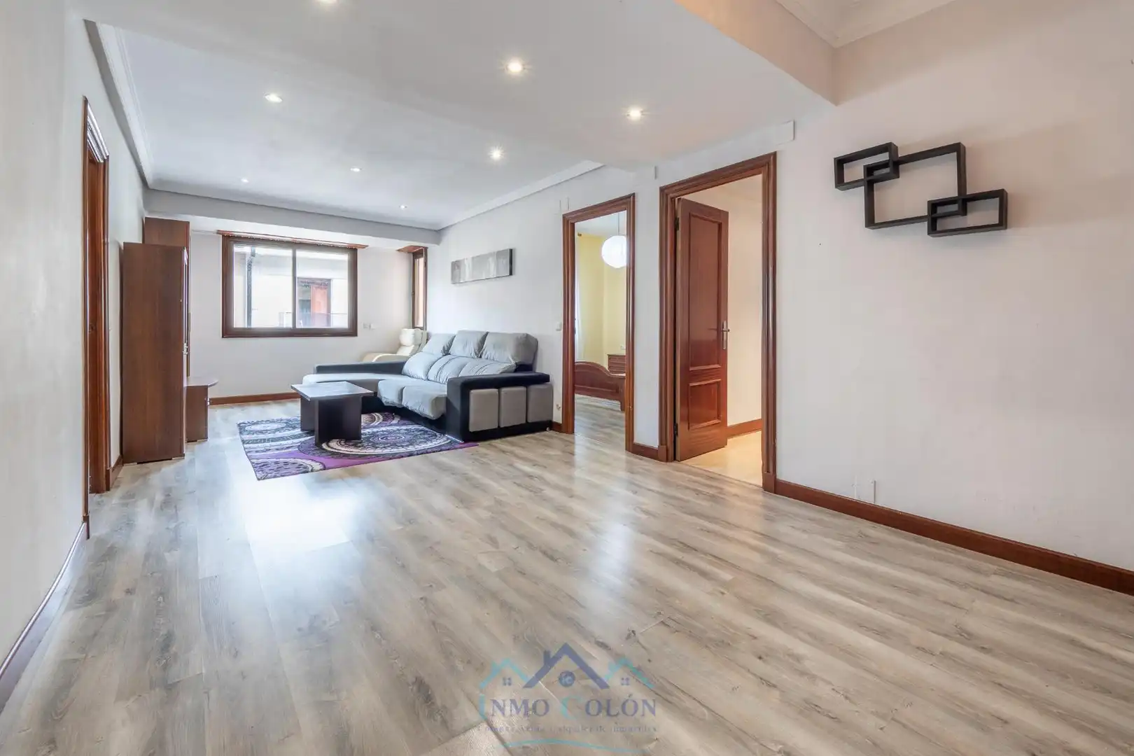 Living room of Flat for sale in Irun   with Parquet flooring and Furnished