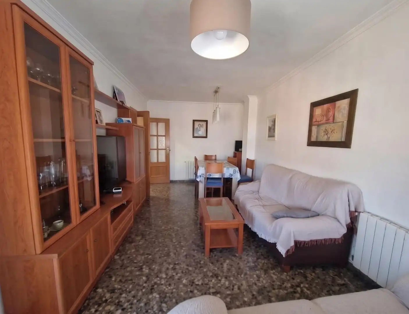 Sala de estar de Piso de alquiler en La Pobla de Vallbona