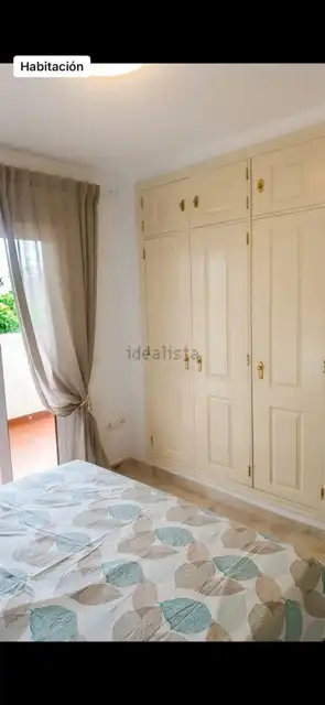 Schlafzimmer von Wohnung zur Miete in Fuengirola mit Klimaanlage, Terrasse und Abstellraum