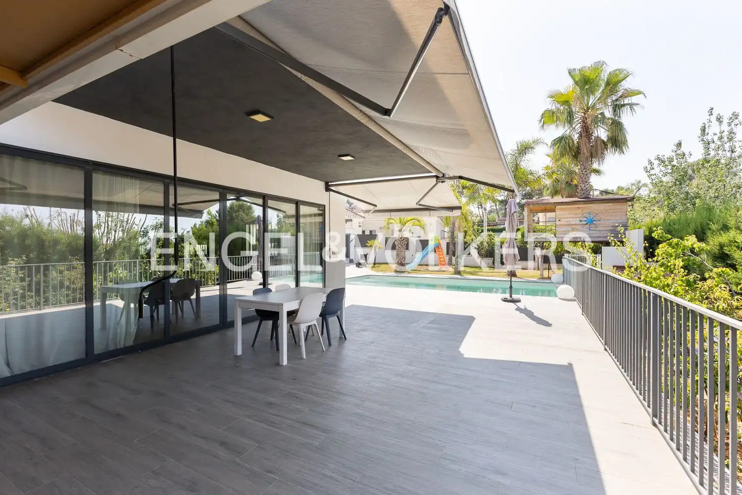 Terraza de Casa o chalet en venta en Torrent con Aire acondicionado, Calefacción y Jardín privado