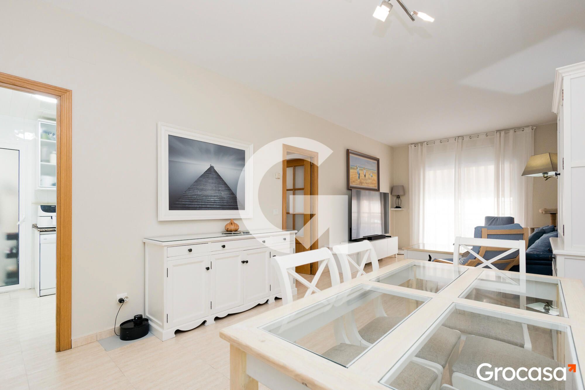 Dining room of Flat for sale in L'Hospitalet de Llobregat  with Air Conditioner, Heating and Storage room