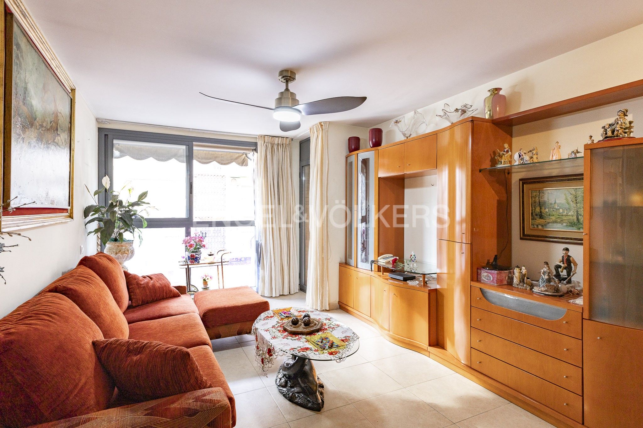 Living room of Apartment for sale in Vallirana  with Heating and Balcony