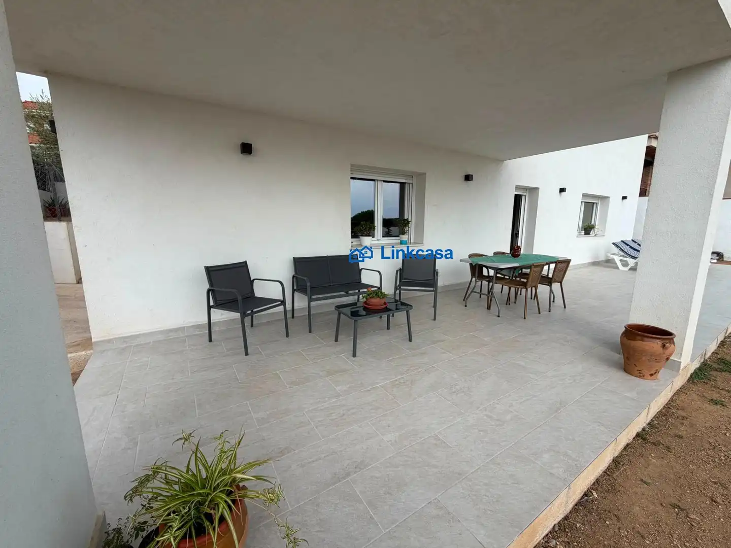 Terraza de Casa o chalet en venta en Navas del Rey con Calefacción, Jardín privado y Terraza
