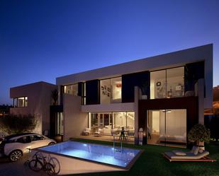 Exterior view of Single-family semi-detached for sale in Oleiros  with Heating, Private garden and Terrace