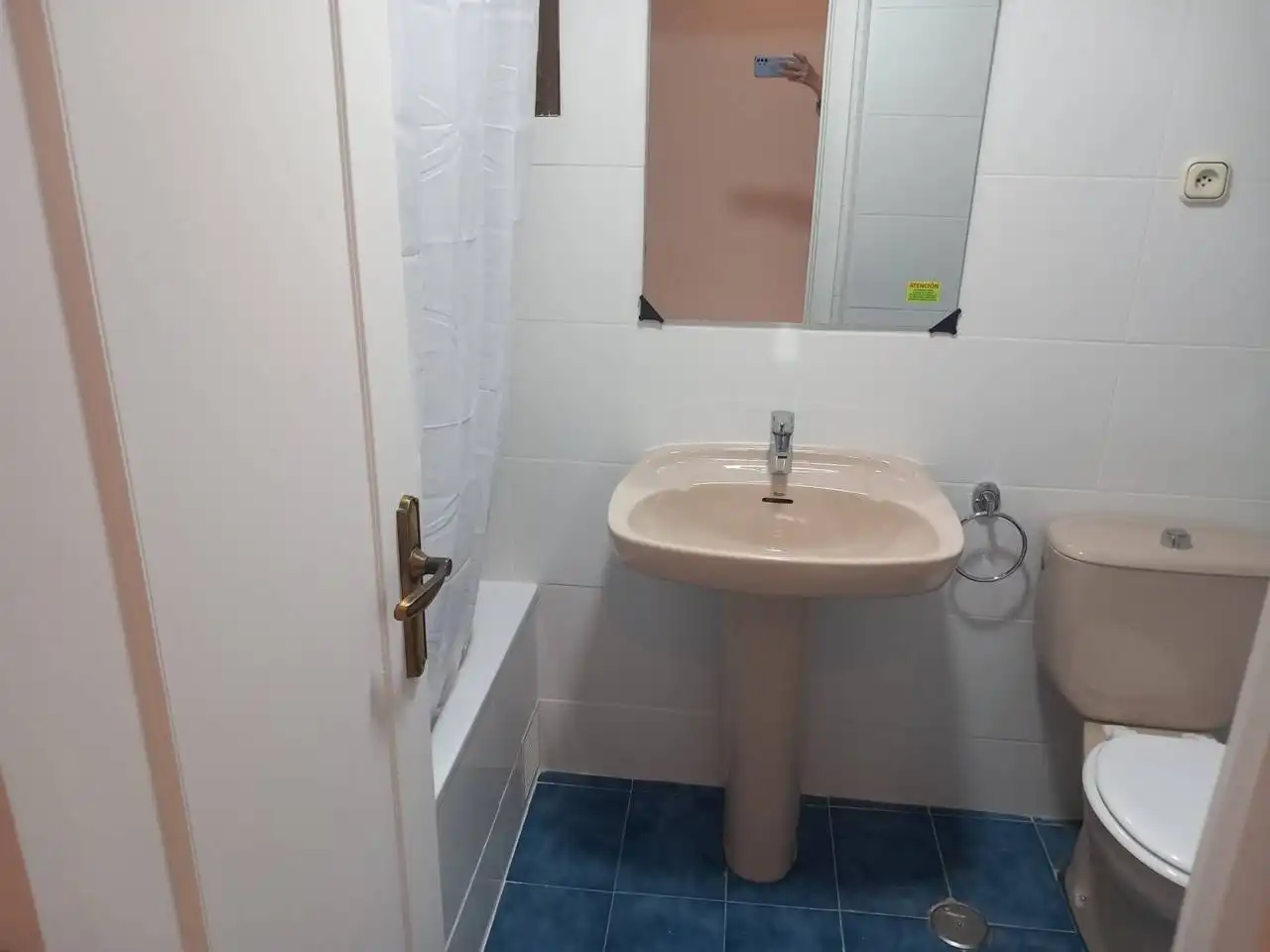 Baño de Piso de alquiler en Murcia con Aire acondicionado y Amueblado