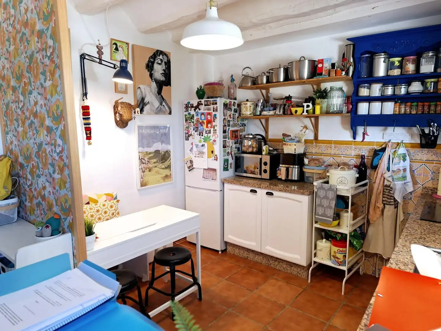 Cocina de Casa adosada en venta en El Pinós / Pinoso con Aire acondicionado, Calefacción y Terraza