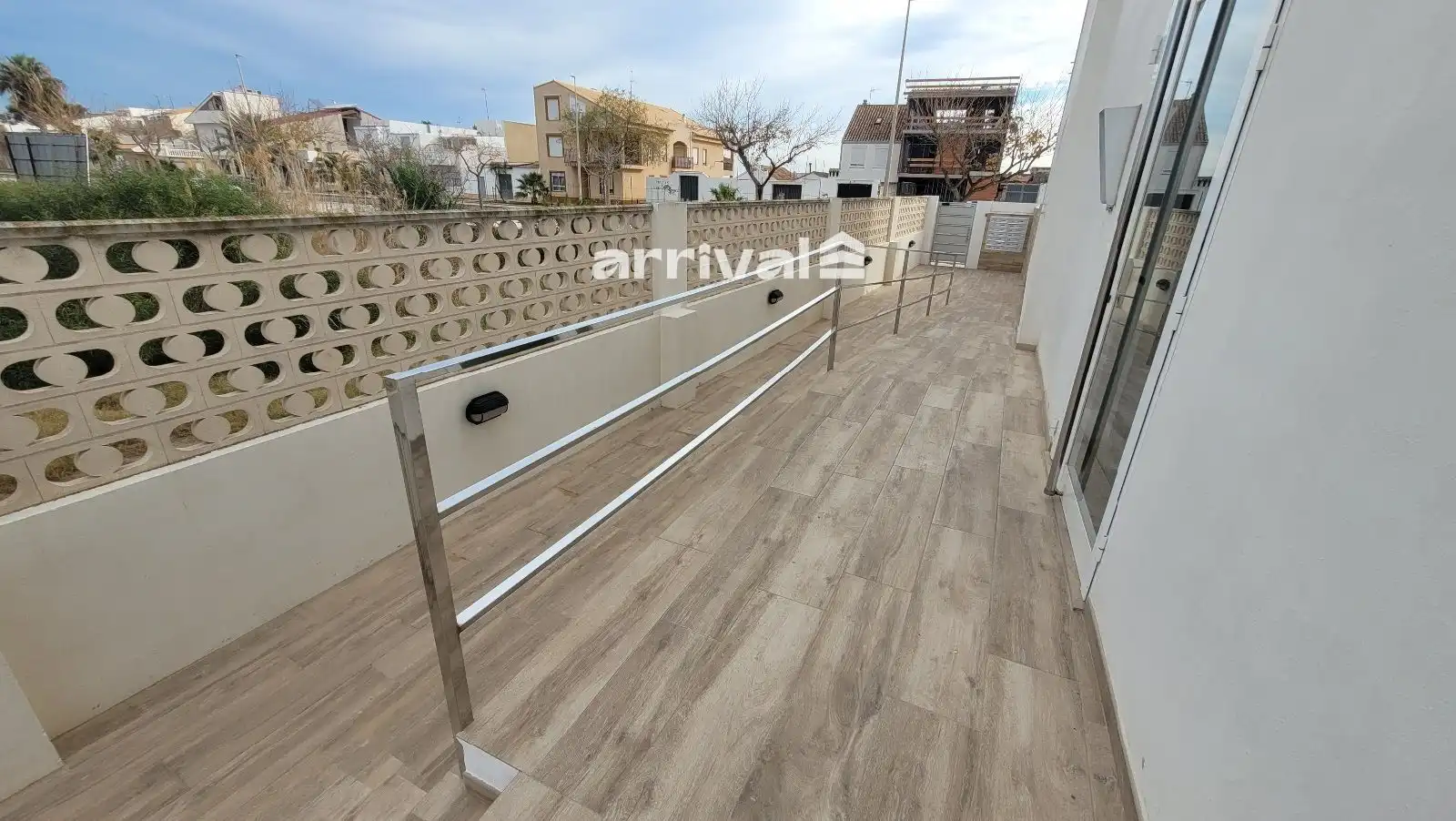 Terrace of Flat for rent in Puçol  with Terrace, Swimming Pool and Furnished