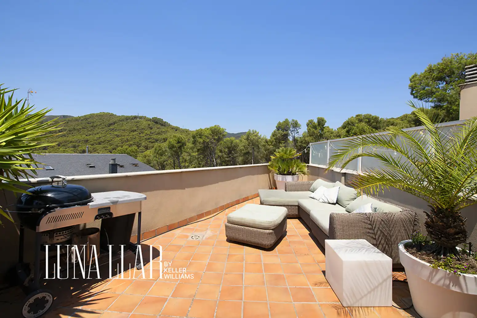 Terrasse von Wohnung zum Verkauf in Castelldefels mit Klimaanlage, Heizung und Parkett