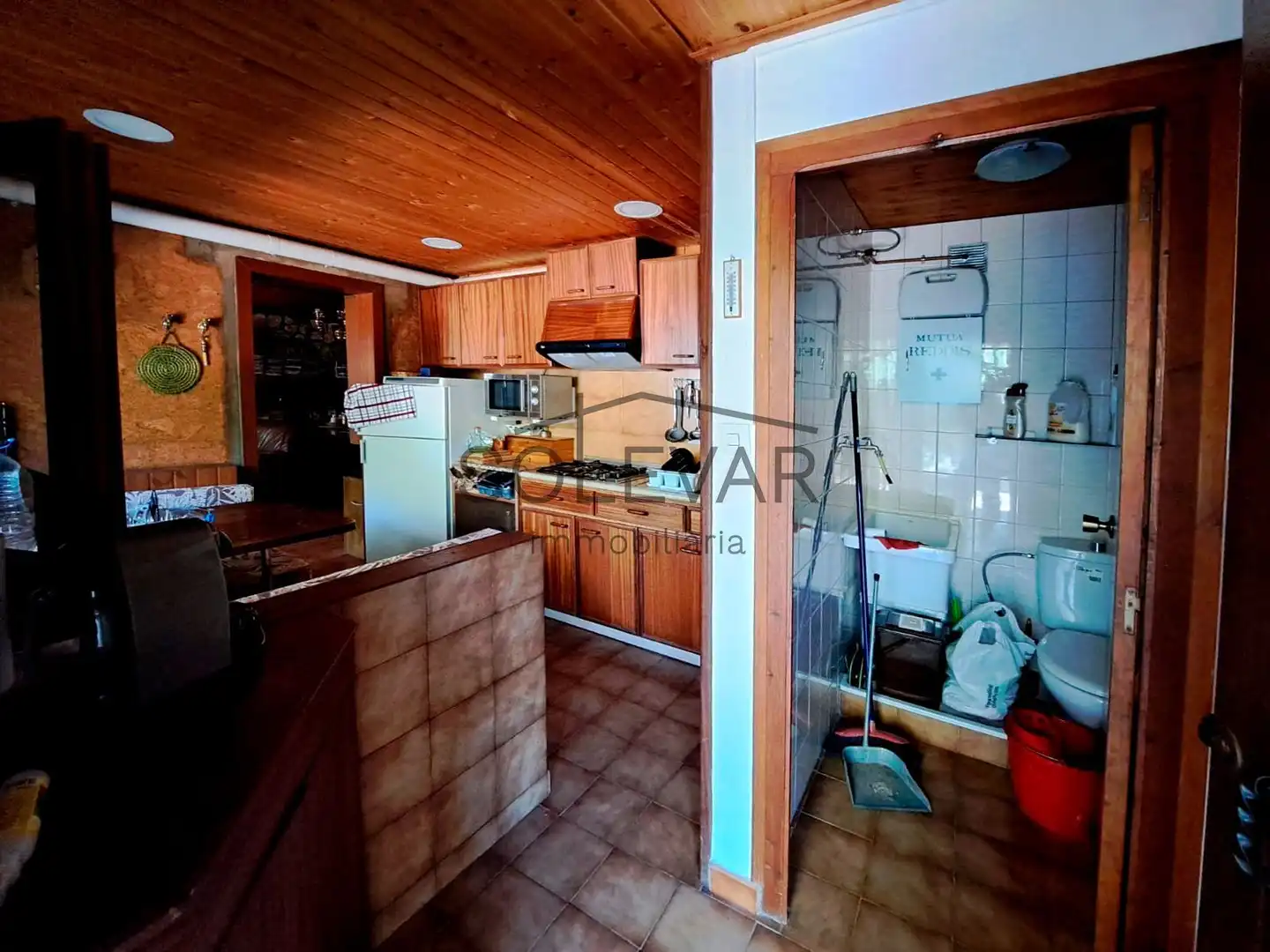Cocina de Casa o chalet en venta en Llimiana con Jardín privado, Terraza y Trastero