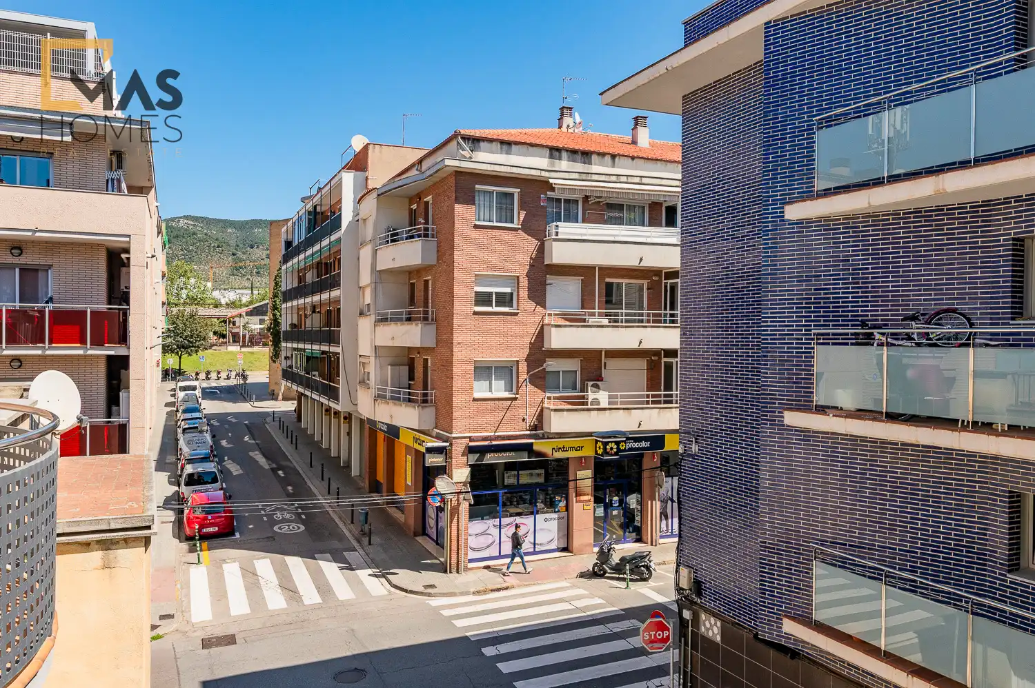 Vista exterior de Piso en venta en Olesa de Montserrat con Aire acondicionado, Calefacción y Balcón