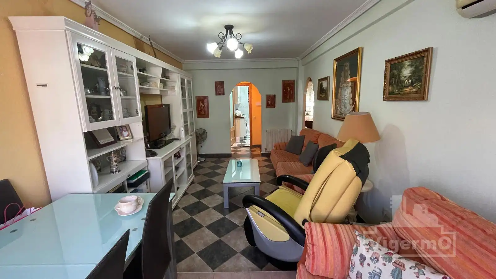 Living room of Flat for sale in Torrejón de Ardoz  with Air Conditioner, Heating and Terrace
