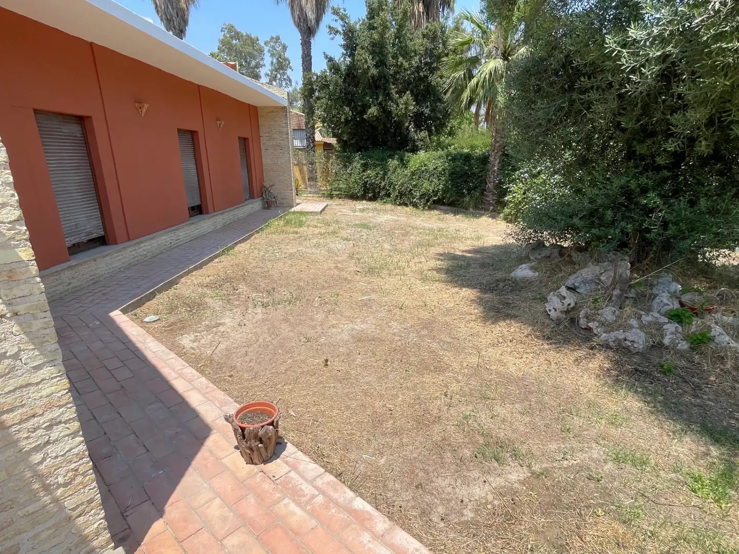 Jardín de Casa o chalet en venta en Carmona con Aire acondicionado, Calefacción y Jardín privado