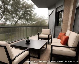 Terrace of Flat for sale in  Valencia Capital  with Air Conditioner, Heating and Parquet flooring