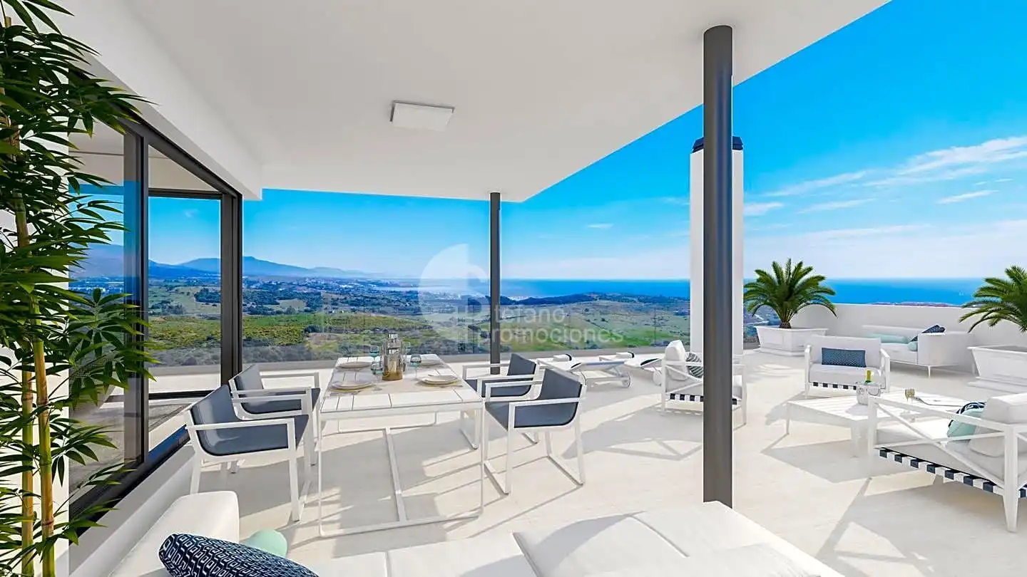 Penthouse with pool for sale in Casares Golf - Casares del Sol