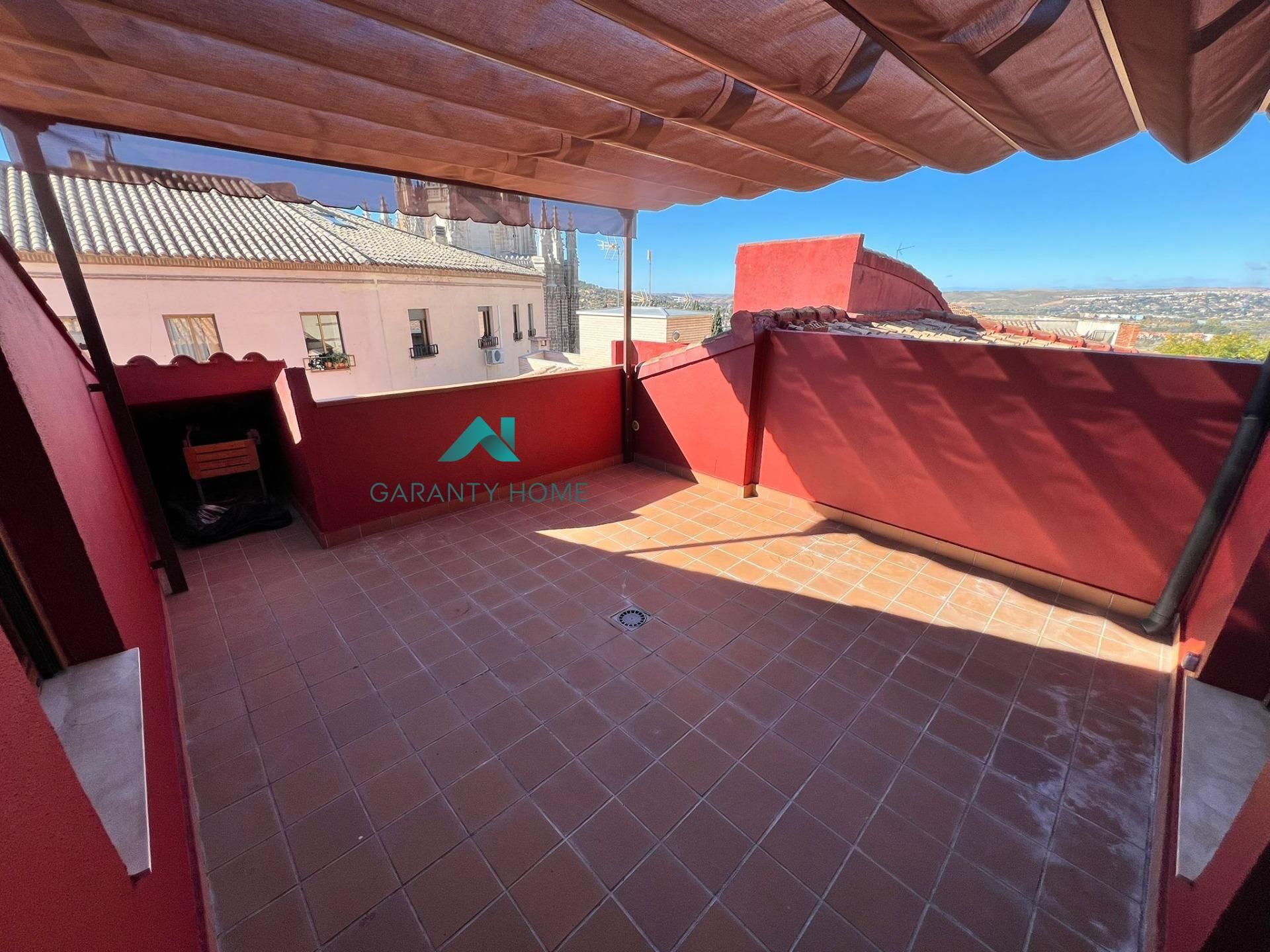 Terrace of Flat to rent in  Toledo Capital  with Air Conditioner, Heating and Terrace
